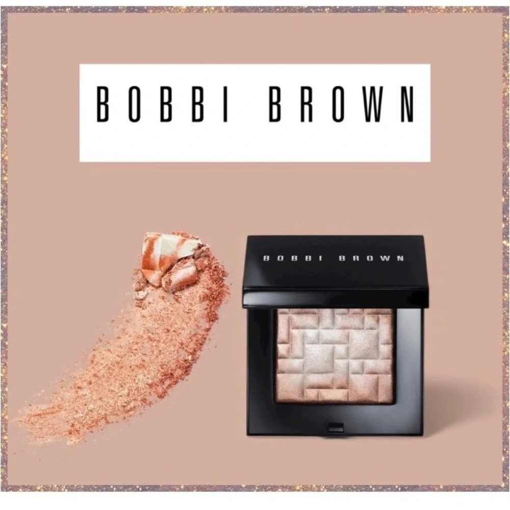 Bobbi Brown Highlighting Powder in Pink Glow - Full Size .28 oz/8g - New in Box‎
